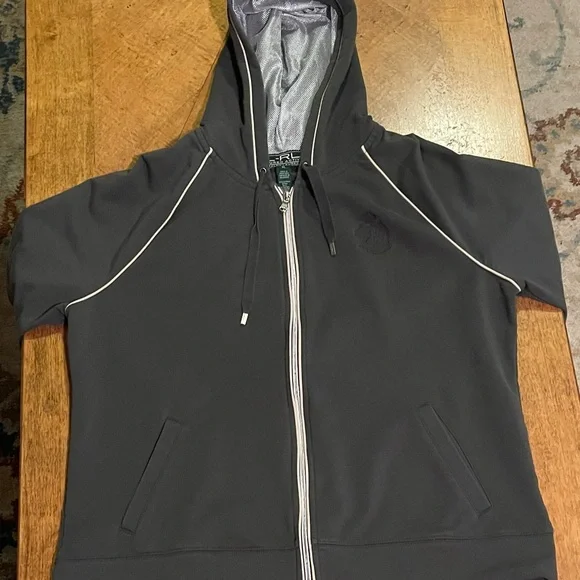 Womens Lauren Active Ralph Lauren full zip grey jacket XL - Picture 3 of 13